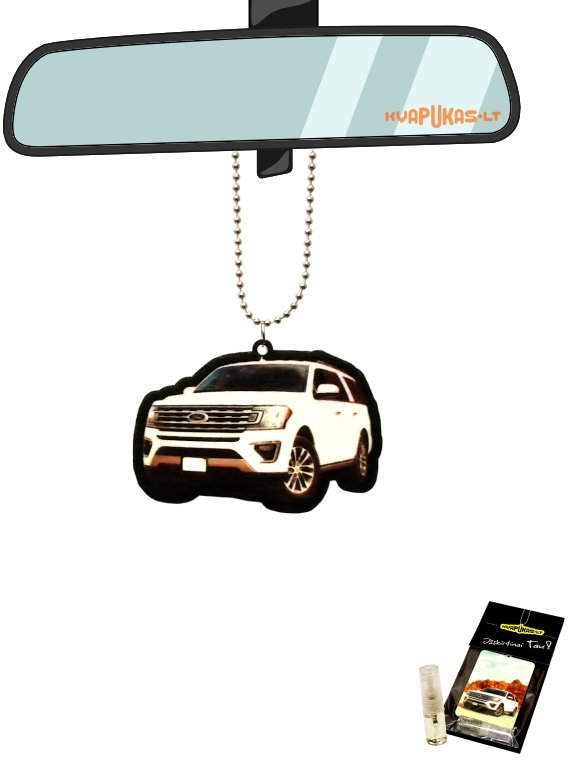 Automobilio kvapukas su nuotrauka
