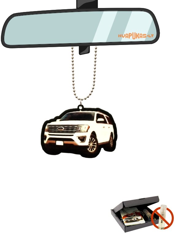 Automobilio kvapukas su nuotrauka