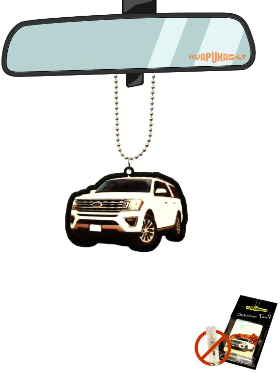 Automobilio kvapukas su nuotrauka